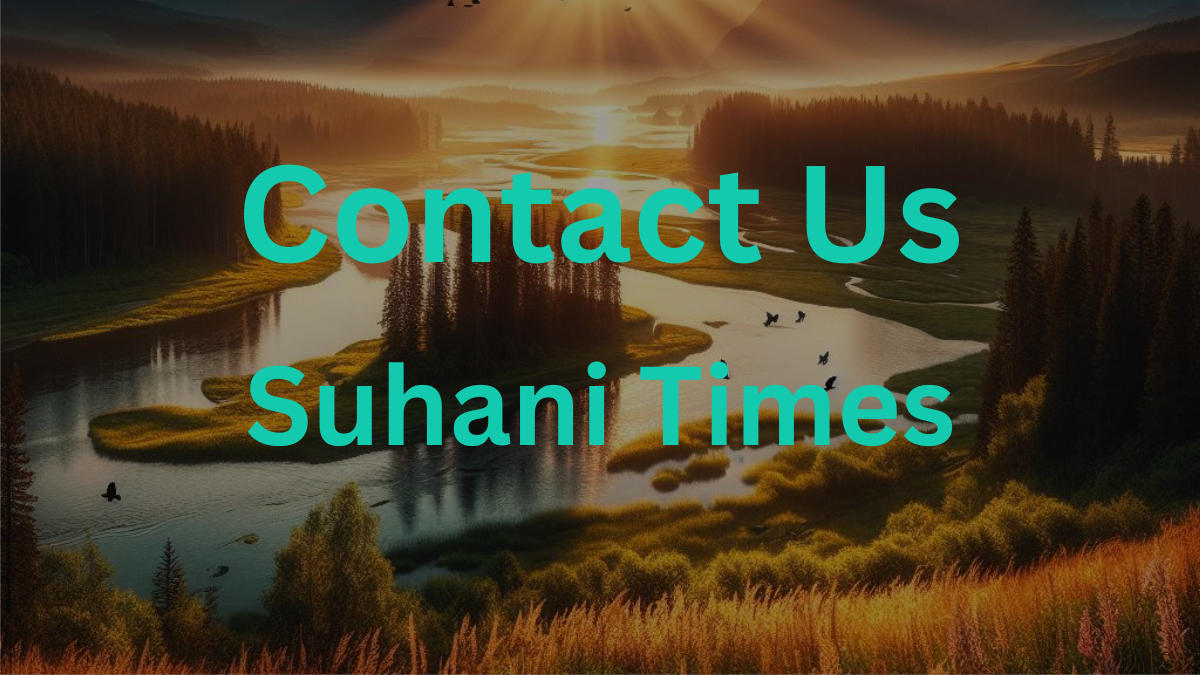 Contact us image for suhani times